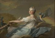 Jean Marc Nattier Princess Marie Adelaide of France France oil painting artist